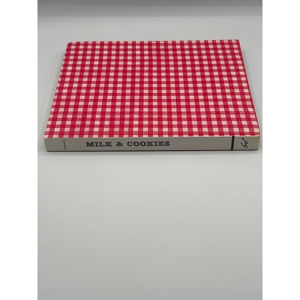 Milk & Cookies Cookbook Tina Casaceli 89 Heirloom Recipes Hardcover Gingham